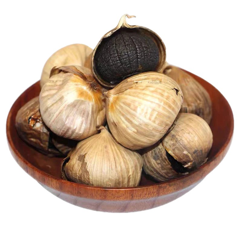 山东金乡特产发酵黑蒜头独头250g/500g克多瓣黑大蒜独头黑蒜包邮