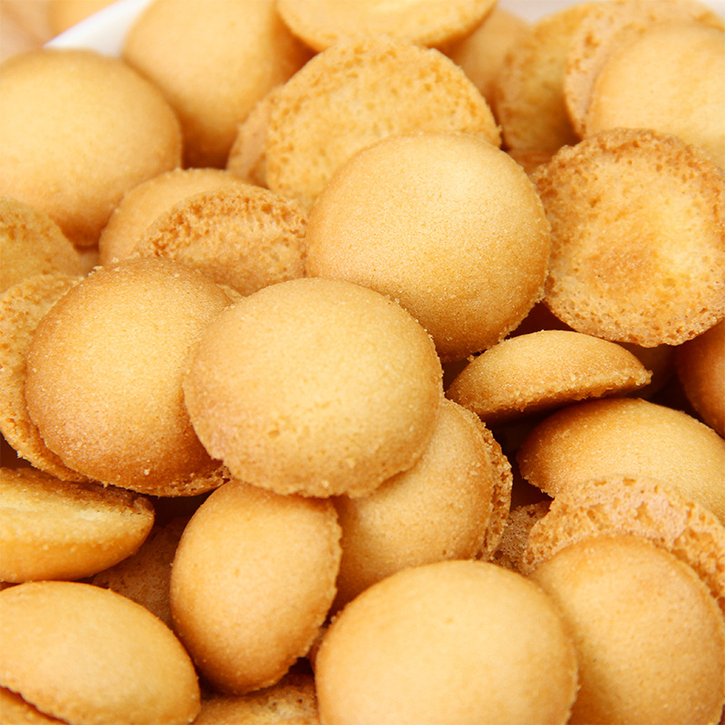 小柒趣味北海道蛋黄烧菓子250g*2袋装网红鸡蛋仔饼干点心零食小吃