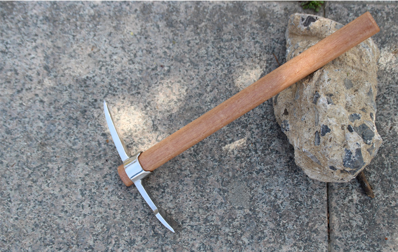 不锈钢小洋镐 户外 瑞士镐 挖树根羊镐锄头小镐头便携冰镐十字镐