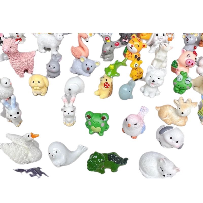 Small Animal Simulation Mini Blind Box Blind Bag Cartoon Toys Individually Packaged Children's Children's Day Gift