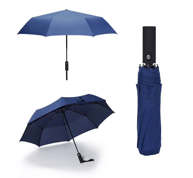 雨伞批发全自动折叠伞晴雨两用伞劳斯莱斯车标伞4s商务汽车广告伞