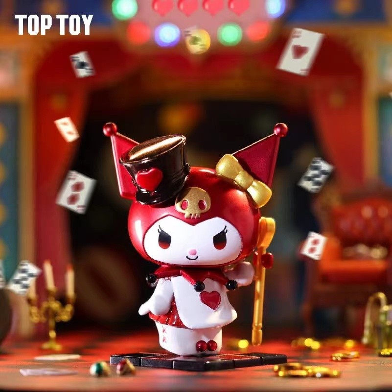 三丽鸥酷洛米扑克王国盲盒网红2022新款库洛米手办装饰萌女孩礼物