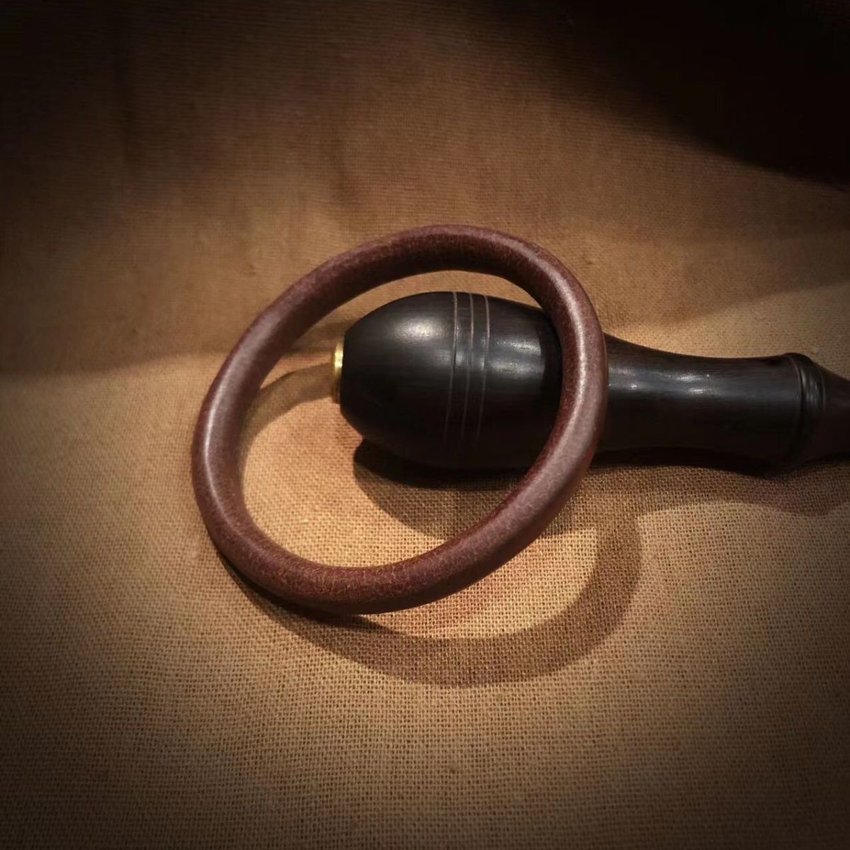 日本枥木昭南牛皮手环高桥goros一生之环自制情侣手镯大尺寸