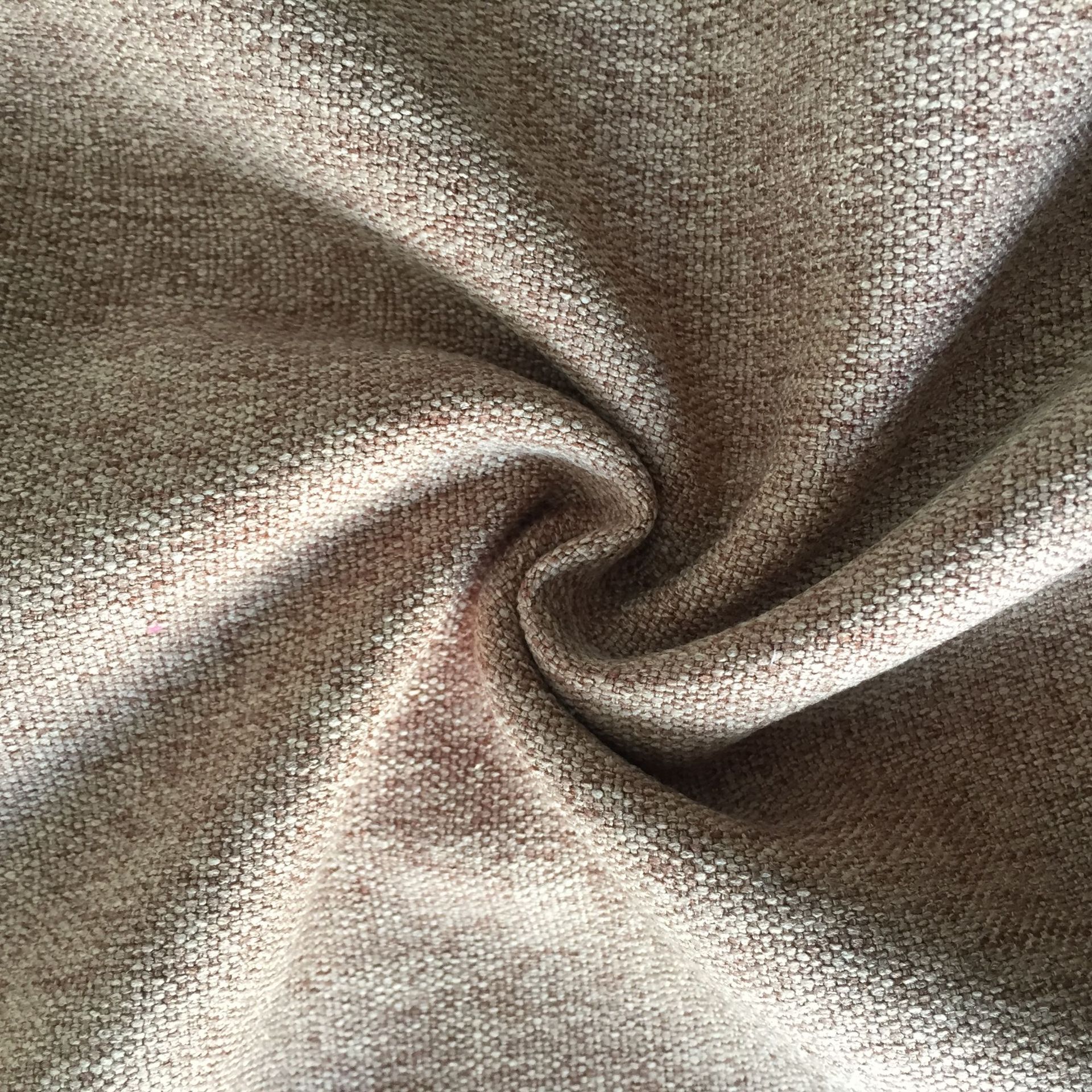 厂家供应 仿麻布料亚麻布粗麻抱枕棉麻纯色沙发布料