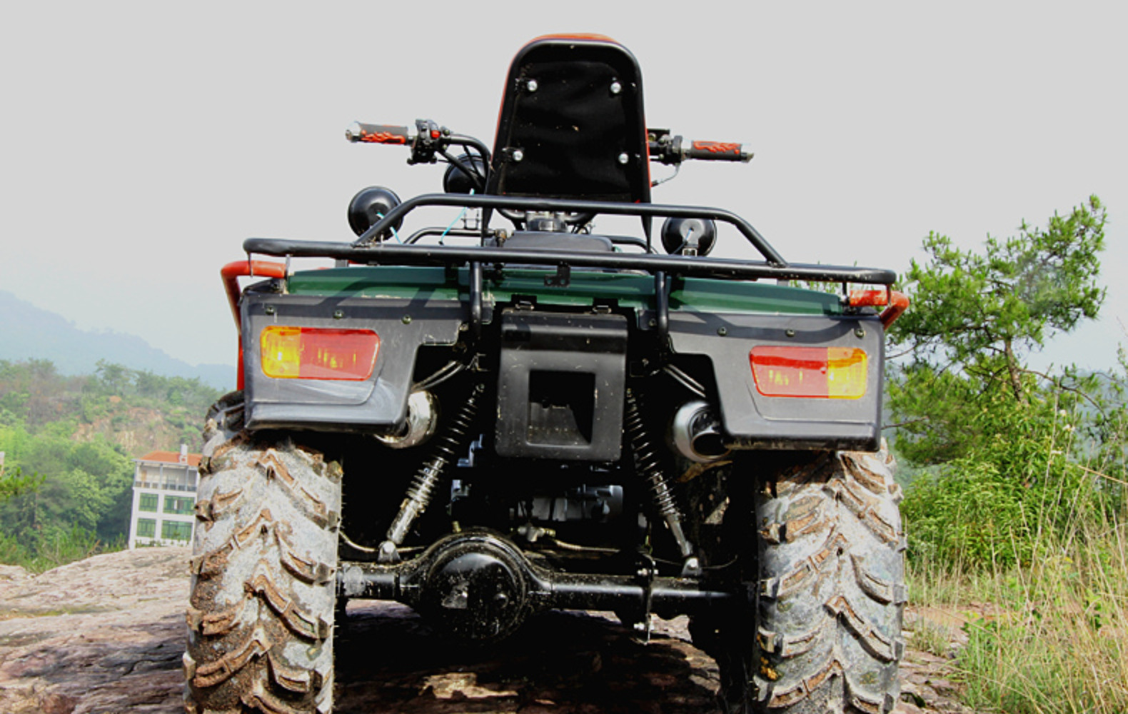 厂家直销四驱沙滩车四轮越野摩托车双人座龙鼎全地形车山地车atv