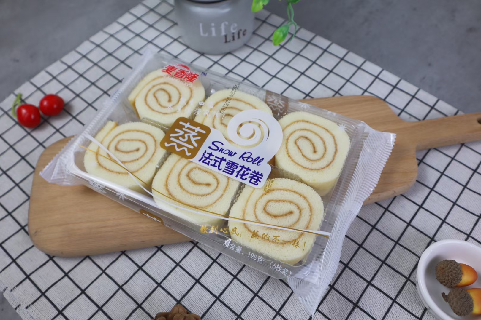 麦芝禾金丝肉松卷鸡蛋卷面包糕点蛋糕点心下午茶早餐充饥面点批发