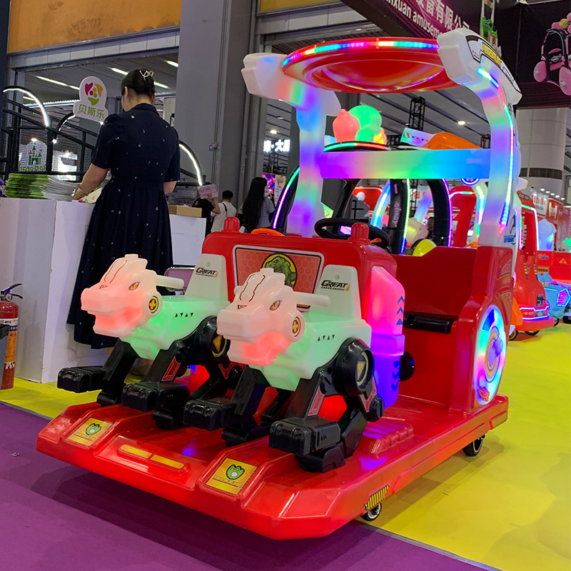 碰碰车广场商场儿童电动游乐车设备游乐场玩具车2024新款双人摆摊