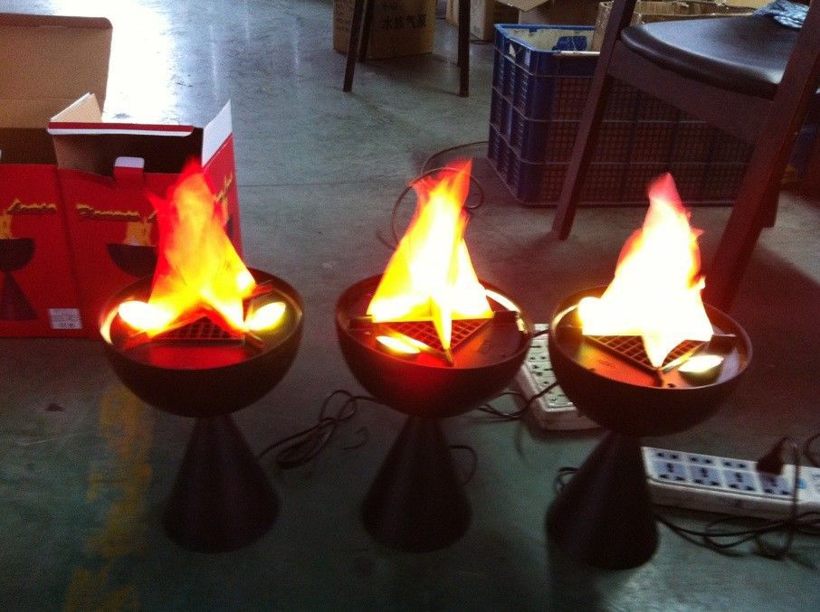 led仿真火焰灯演示万圣节圣诞节装饰道具火盆舞台电子假火苗火把