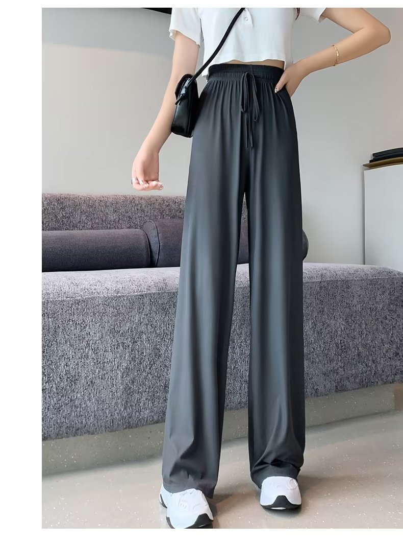 2023 New Spring Couple Straight-Leg Pants Loose Casual Pants Hanging Loose Casual Fashion Popular Xiaoxi Pants
