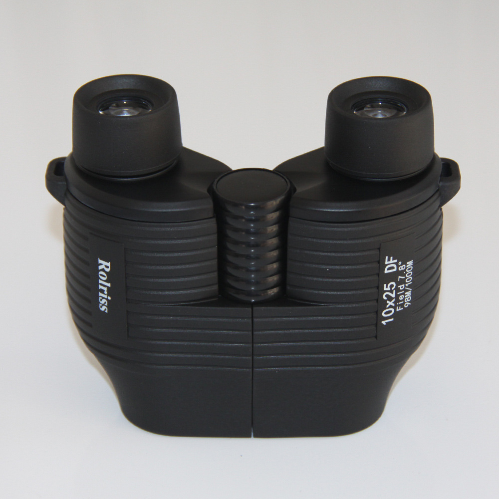 出口美国10X25自动聚焦小保罗高倍高清双筒望远镜可印制LOGO