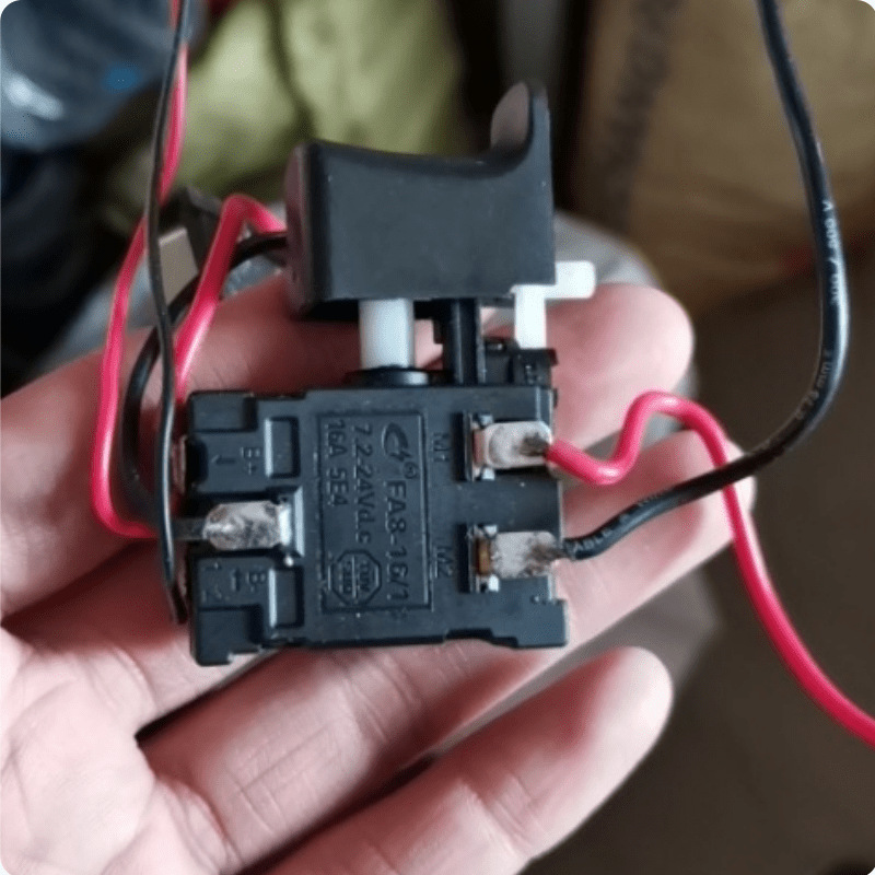 锂电电扳手通用开关  充电扳手调速开关 电扳手开关 电动工具配件