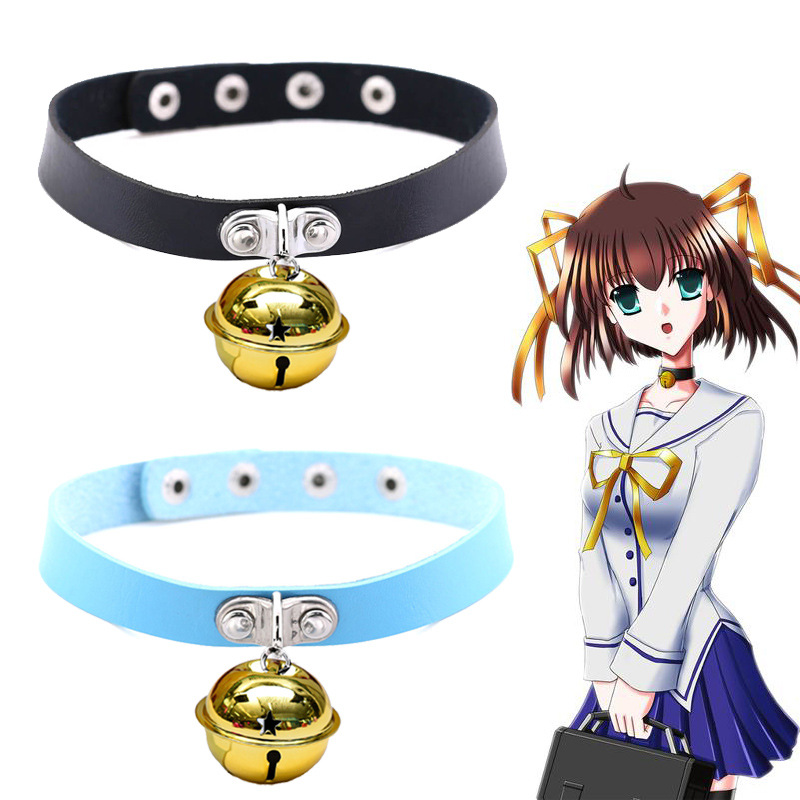 软妹萝莉铃铛项圈女cosplay喜羊羊项圈多啦a梦超萌动漫铃铛猫娘