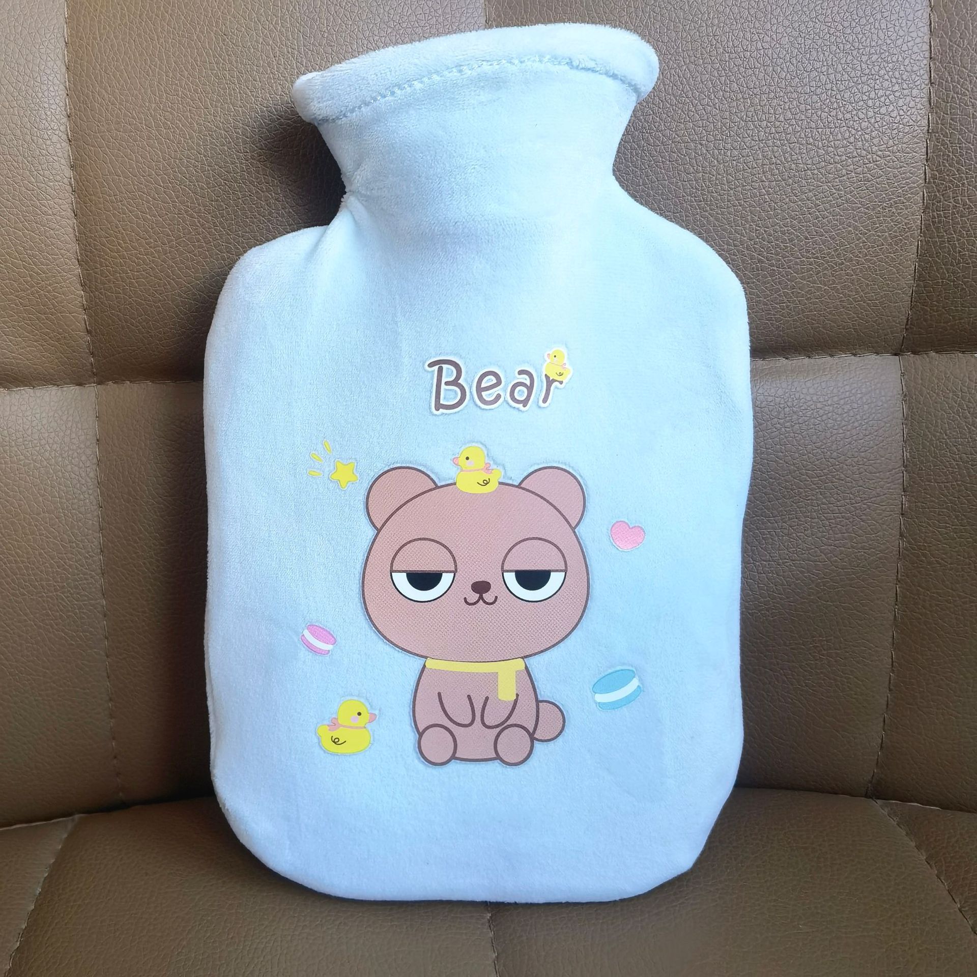 Hot Water Injection Bag Student PVC Cute Hot-Water Bag Winter Cartoon Cute Pet Plush Hand Warmer Wholesale