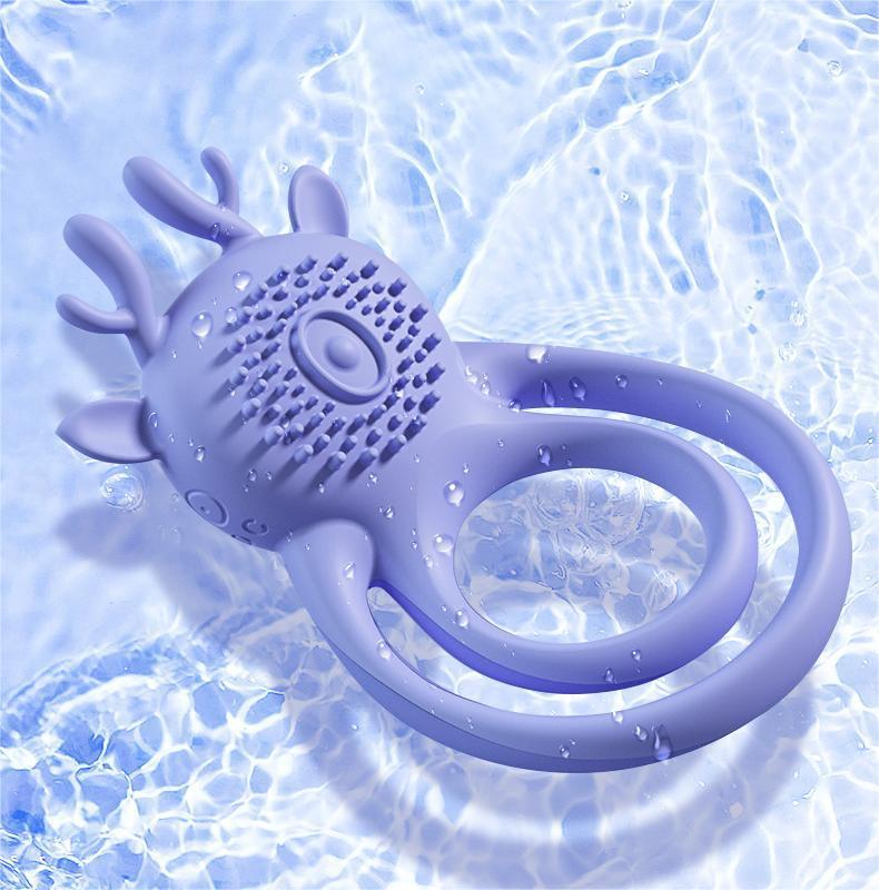 杰士邦小驼鹿双环震动锁精环成人情趣性用品批发代发-阿里巴巴