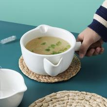 汤油分离器 陶瓷木柄汤碗过滤去油碗月子喝汤撇油碗厨房小工具