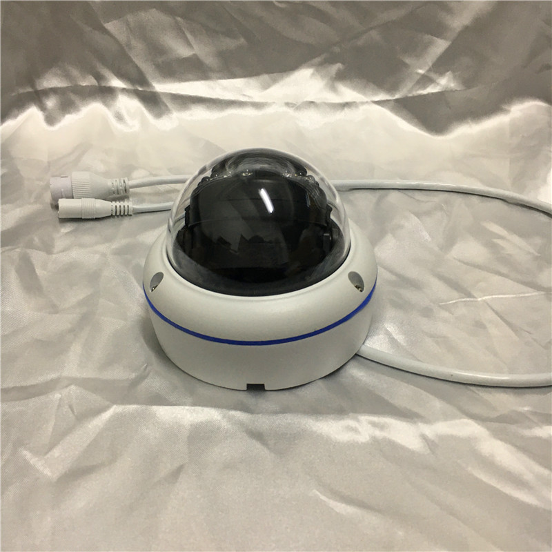 安防金属电梯专用网络监控摄像头h265高清半球吸顶摄像机超广角度