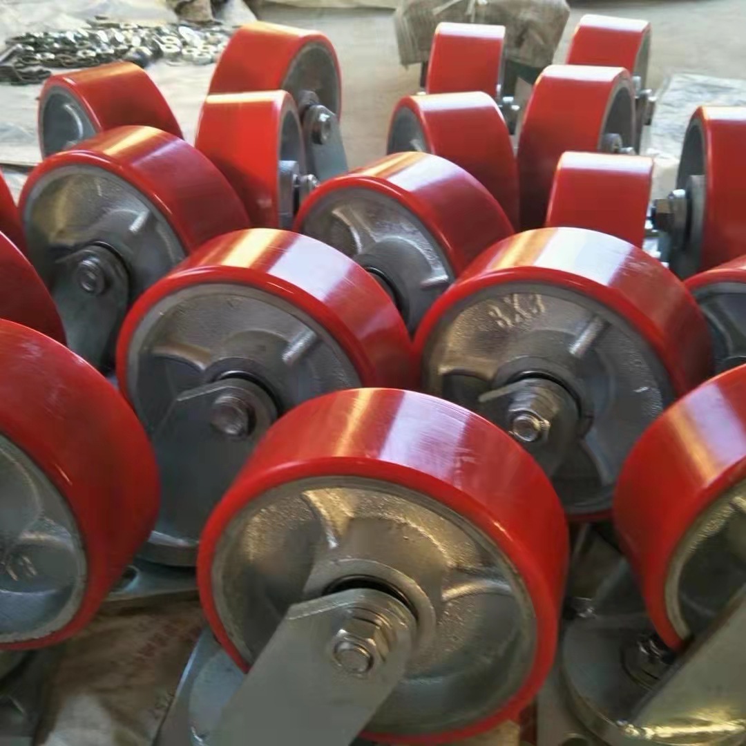 供应cpu103圆弧面超重型万向轮载重轮3吨万向轮尼龙轮