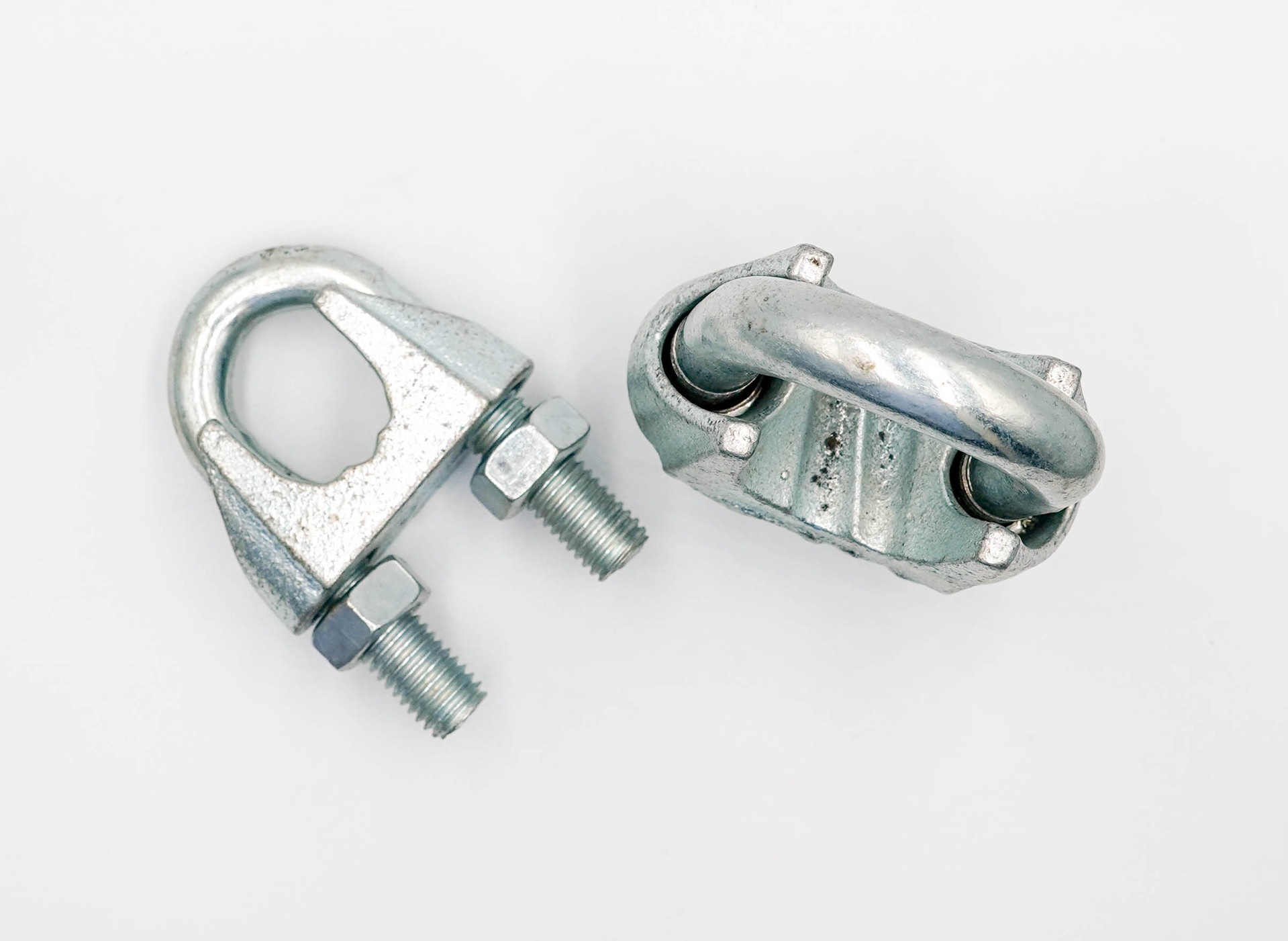 美标玛钢钢丝绳卡扣美式镀锌钢丝绳夹头镀锌钢丝绳卡扣