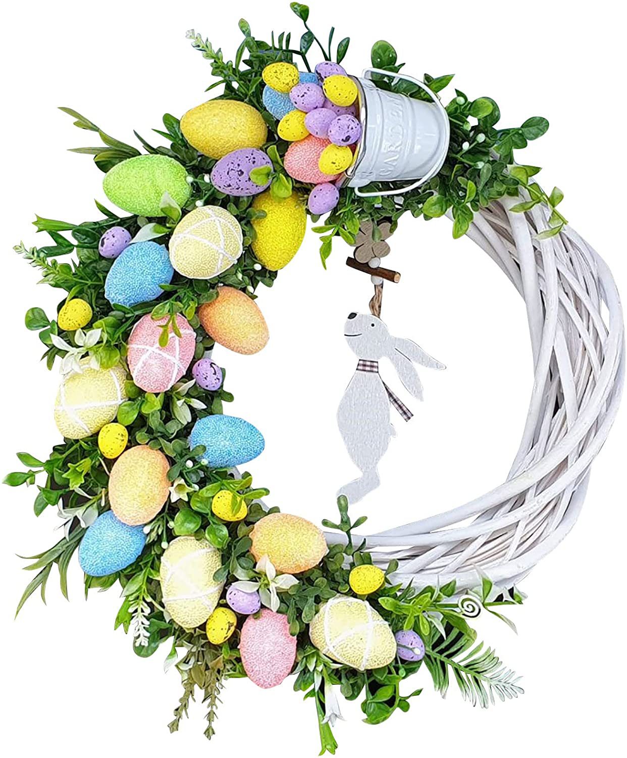 Cross-Border New Easter Rabbit Garland Decoration Easter Garland Family Decoration Props Gift Decoration