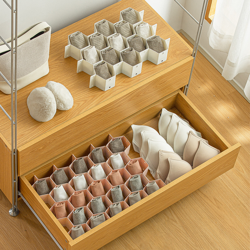 Honeycomb Drawer Organizing Partition