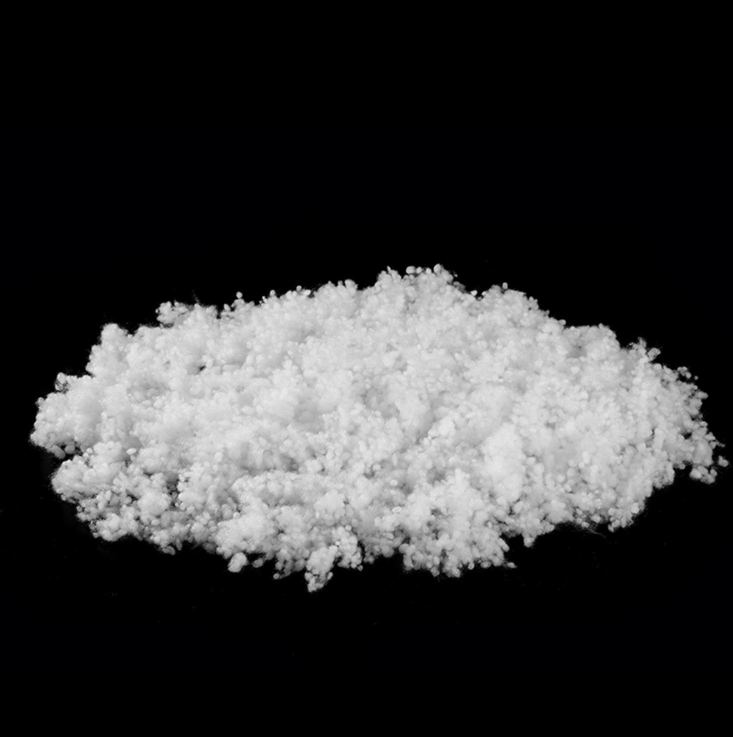 厂家直销7d珍珠棉枕芯填充物丝棉化纤棉颗粒棉手塞棉儿童玩具填充