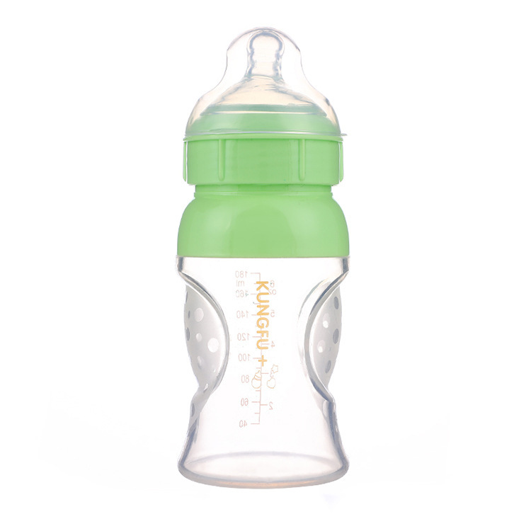 ALG Baby Wide Mouth Feeding Bottle Newborn Feeding Drinking Water Pp Feeding Bottle Maternal and Child Supplies 240ml