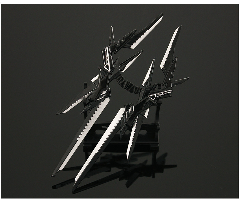 吞噬星空 朱喜议员武器 可拆卸朱喜飞镖合金武器摆件收藏学生玩具