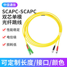 SC/APC-SC/APC万兆双芯单模光纤线sc跳纤电信级光纤跳线3米尾纤
