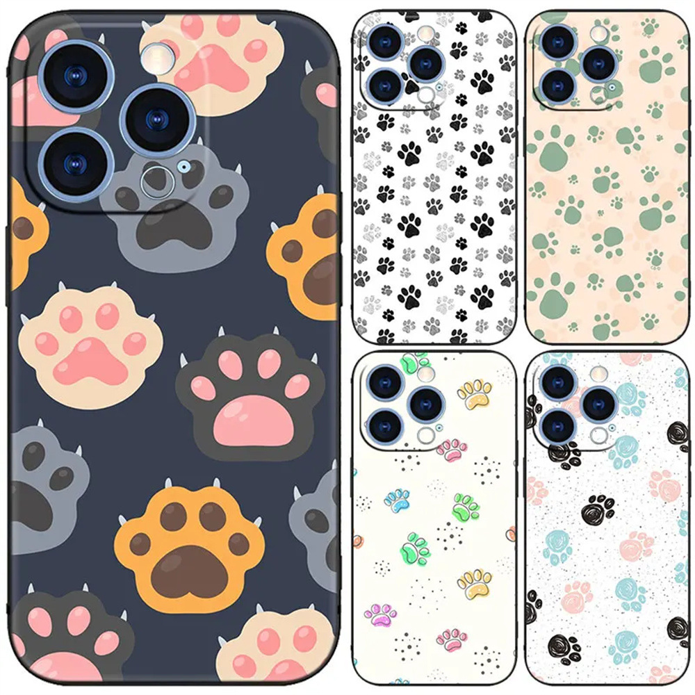 适用iphone15可爱卡通猫爪手机壳-阿里巴巴