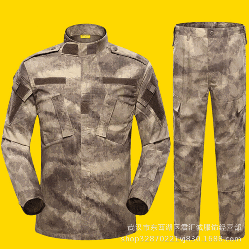 厂家批发正品际华冬夏款迷彩服套装作训服军训服户外劳保服工作服