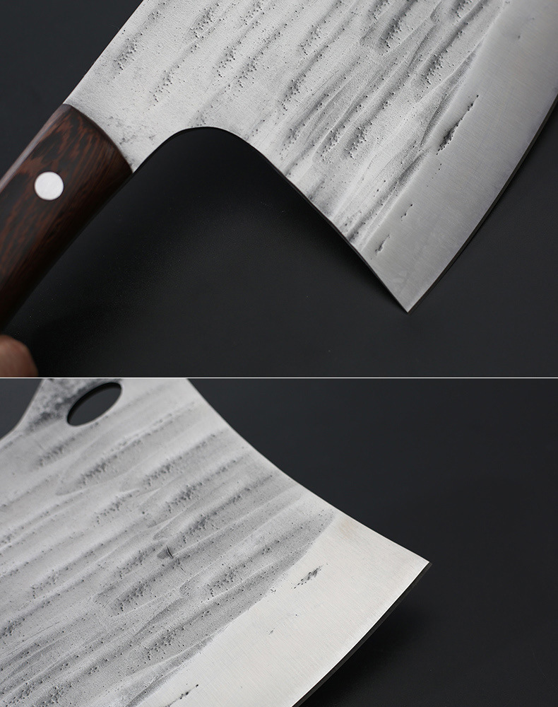 2斤重型砍骨刀专用斧头屠夫专业商用剁骨刀猪肉刀斩骨刀加厚骨刀