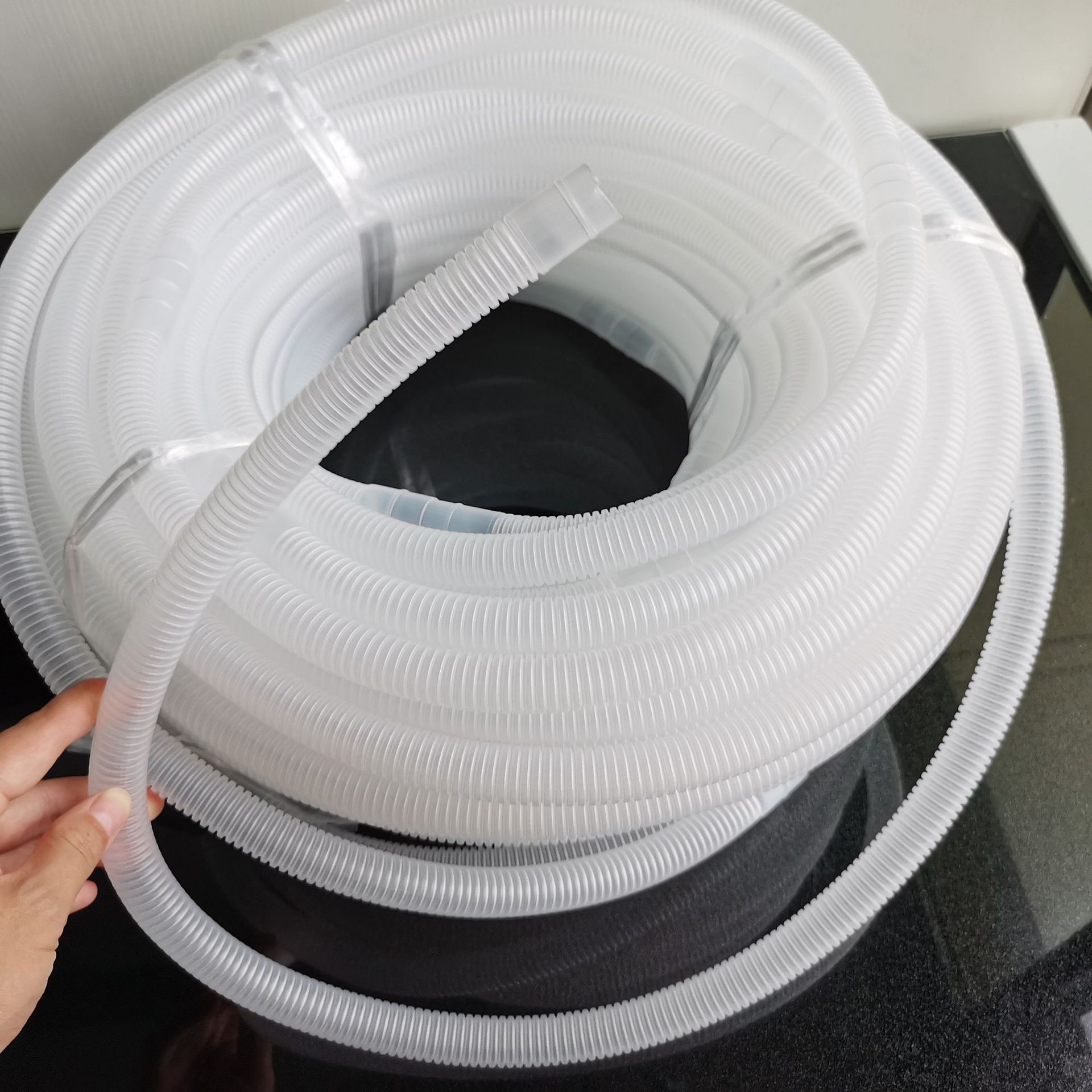 空调排水管空调滴水延长管出水用透明塑料软管水管整卷40米批发