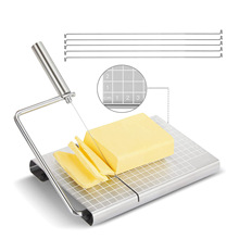 不锈钢芝士切片器家用火腿奶酪切片器芝士分切器厨房芝士小工具