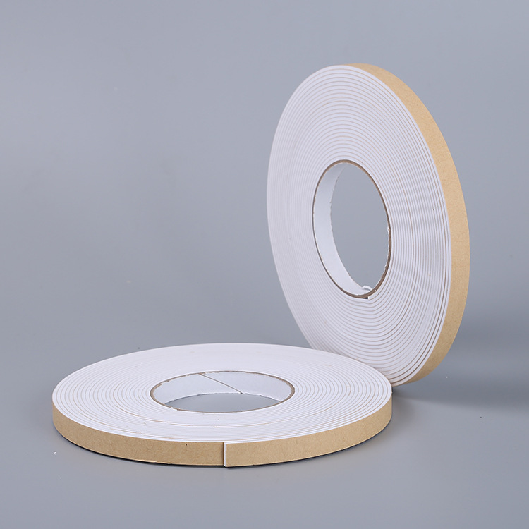 厂家直销eva单面胶白色eva单面胶条密封胶条eva泡棉防水双面胶带-阿里