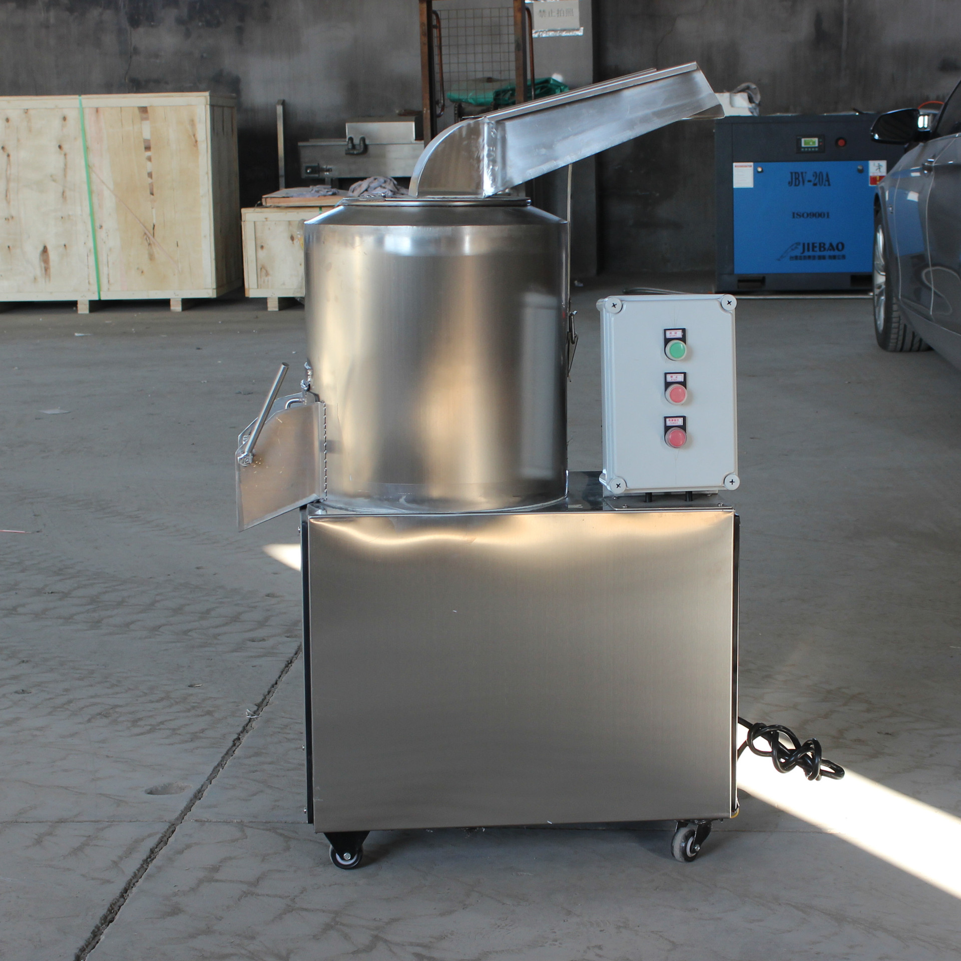 厂家销售不锈钢蔬菜打碎机 xr-400型号打浆机鑫然机械