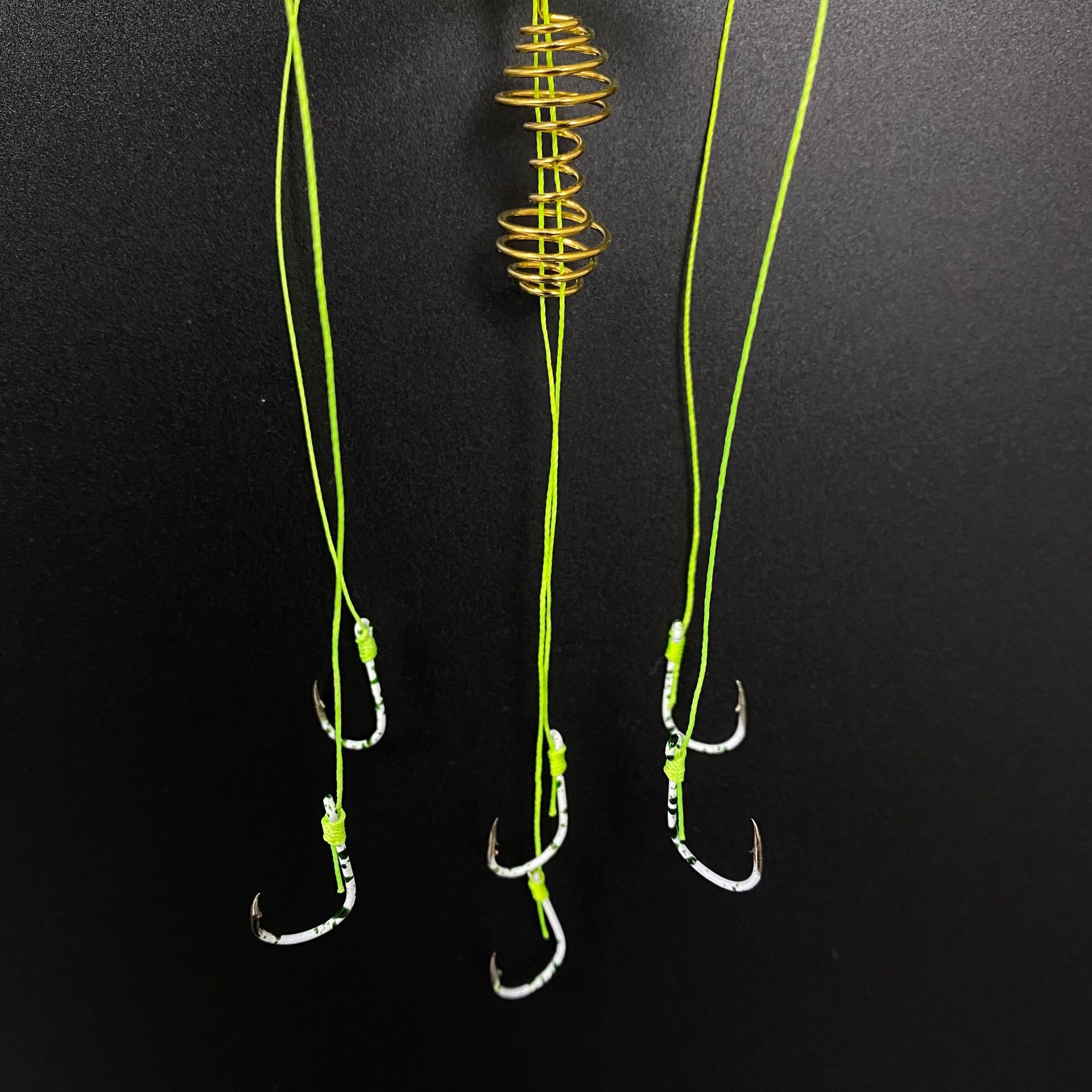 扁担钩三叉四叉天平钩水隐鱼钩绑好花白鲢钩鲢鳙钓组防缠绕爆炸钩