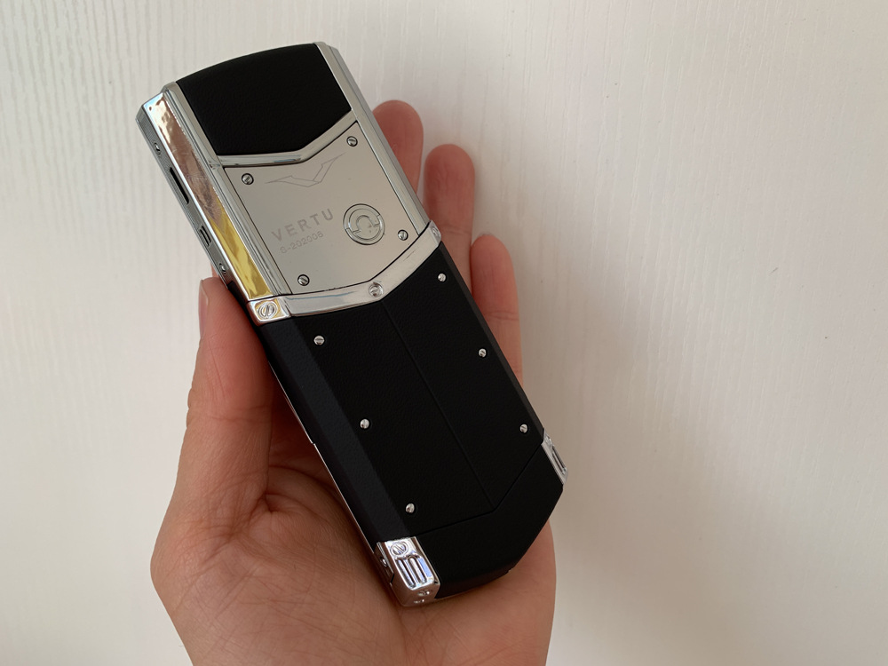 vertu威图手机v8蓝宝石玻璃屏滑盖功能备用机按键手机老年人手机