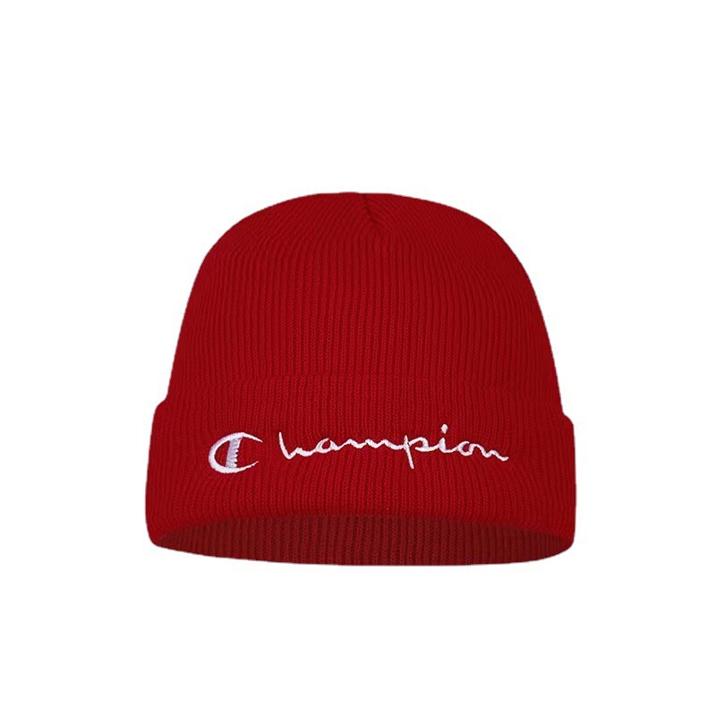 Korean Style Fashion Brand Embroidery Knitted Hat Men's and Women's Autumn and Winter Outdoor Warm Hat Fashion All-Matching Woolen Cap Pullover Hat