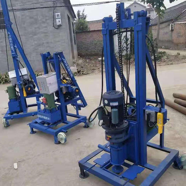 供应小型液压打井机 柴油钻井机 柴油电动钻机 家用水井钻机厂家