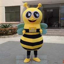 动漫玩偶昆虫活动表演毛绒装扮辛勤小蜜蜂道具服卡通人偶服装衣服