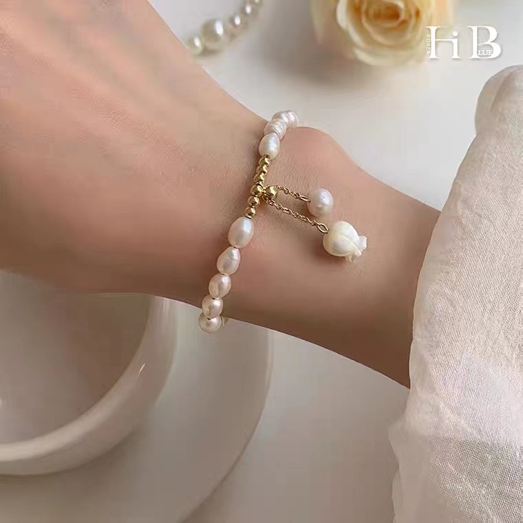 Freshwater Pearl Bracelet for Women Special-Interest Design Bracelet Fashion All-Match New Hand Jewelry Wholesale