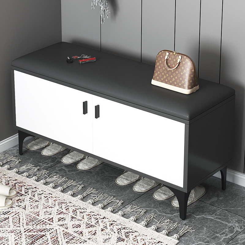 鞋架换鞋凳北欧家用门厅收纳换鞋凳鞋架门口可坐玄关试鞋凳-阿里巴巴