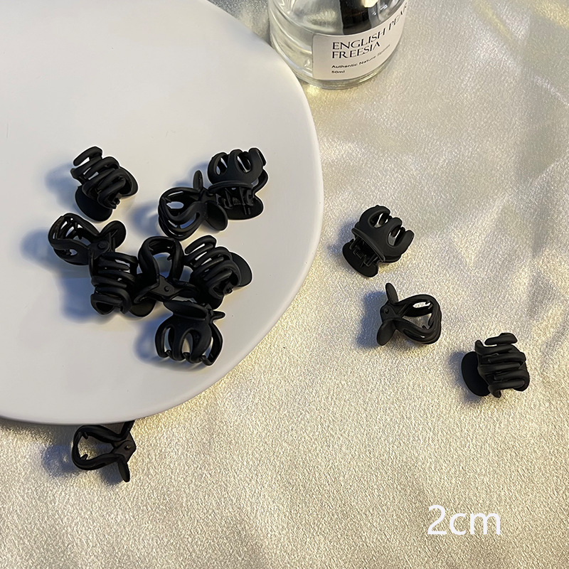 Bun Small Jaw Clip 5cm Pumpkin Grab Clip Updo Fixed Gadget Korean Color High Ponytail Hairpin Wholesale