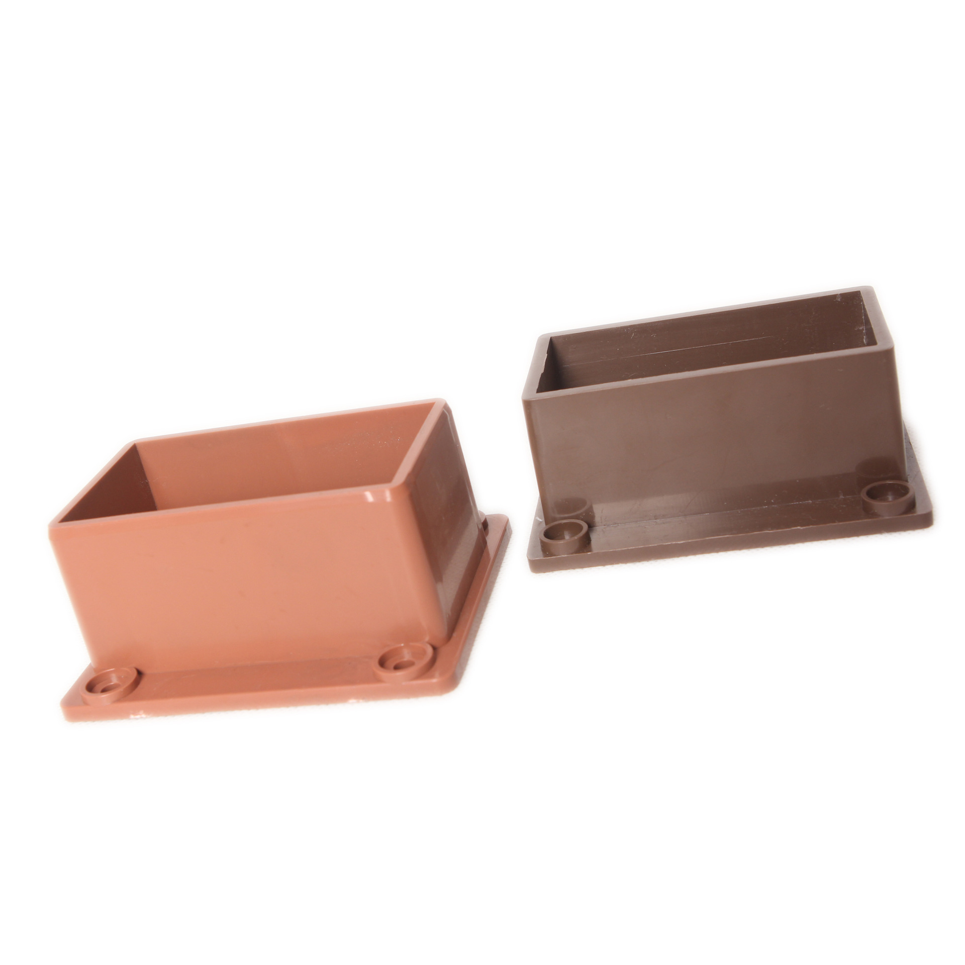 一件代发围栏配件直向外套户外木塑护栏栅栏固定材料外连接件