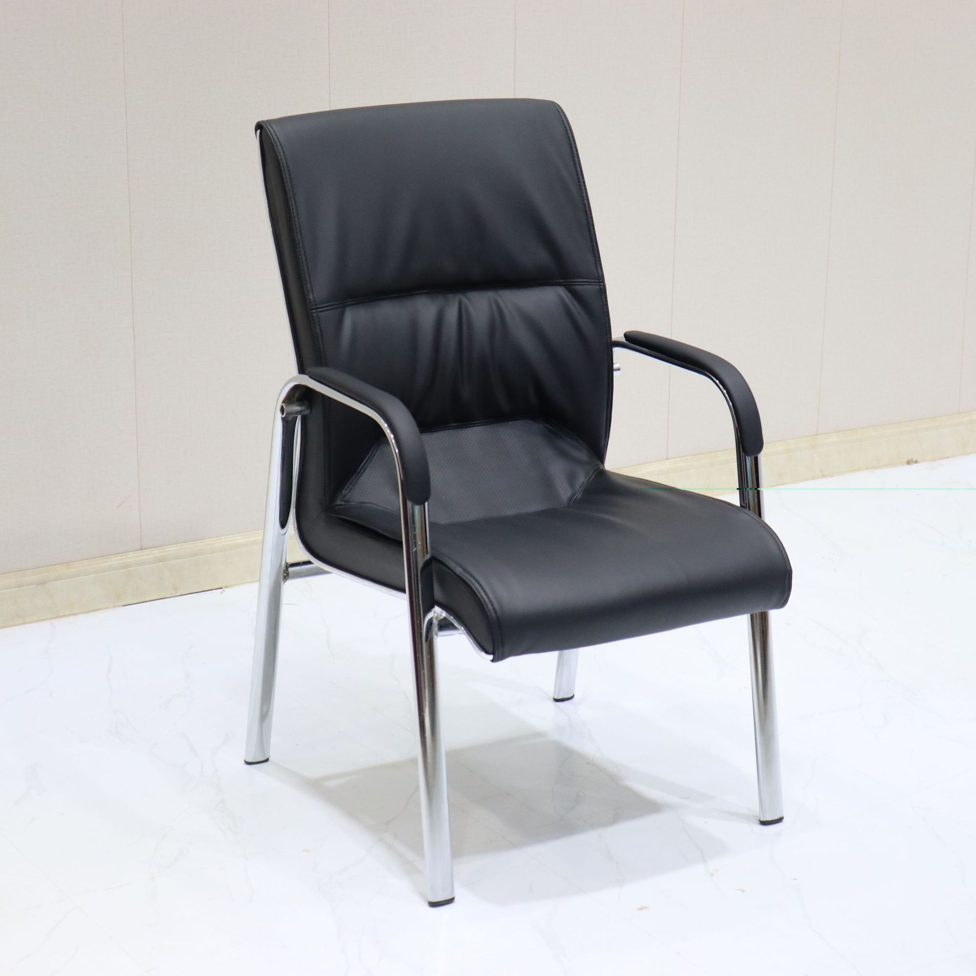 简约舒适电脑椅职员办公椅书房学习会议椅麻将椅子靠背凳子弓形椅