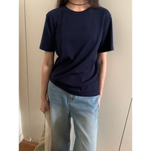 【15色可选】2024夏季新款基础纯色圆领短袖T恤(A087薄款)A08888