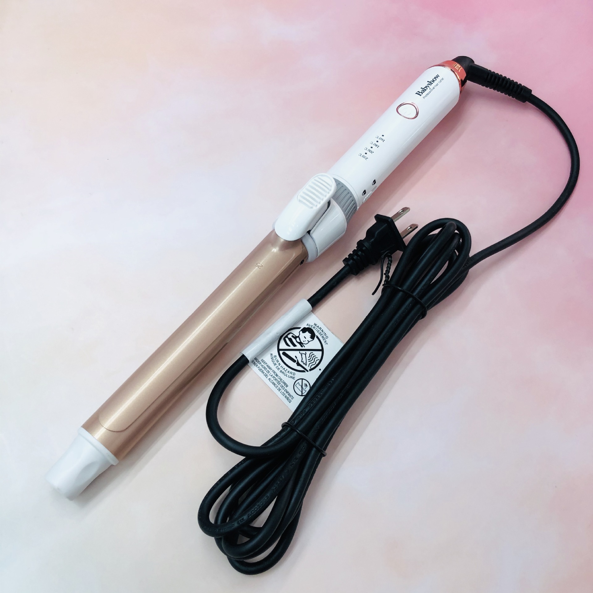 意博龙babyshow卷发棒360度旋转调温电卷棒化妆师发型师造型工具