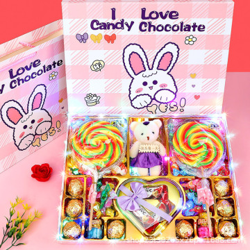 520七夕情人节糖果巧克力送男女朋友同学礼盒高档生日礼物