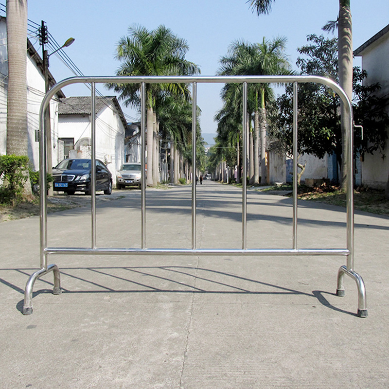 5米不锈钢铁马地铁广场专用铁马 移动护栏铁马护栏安全护栏