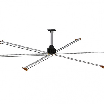 厂家直供4米3工业大风扇 大型车间通风换气 永磁吊扇绿色节能省电